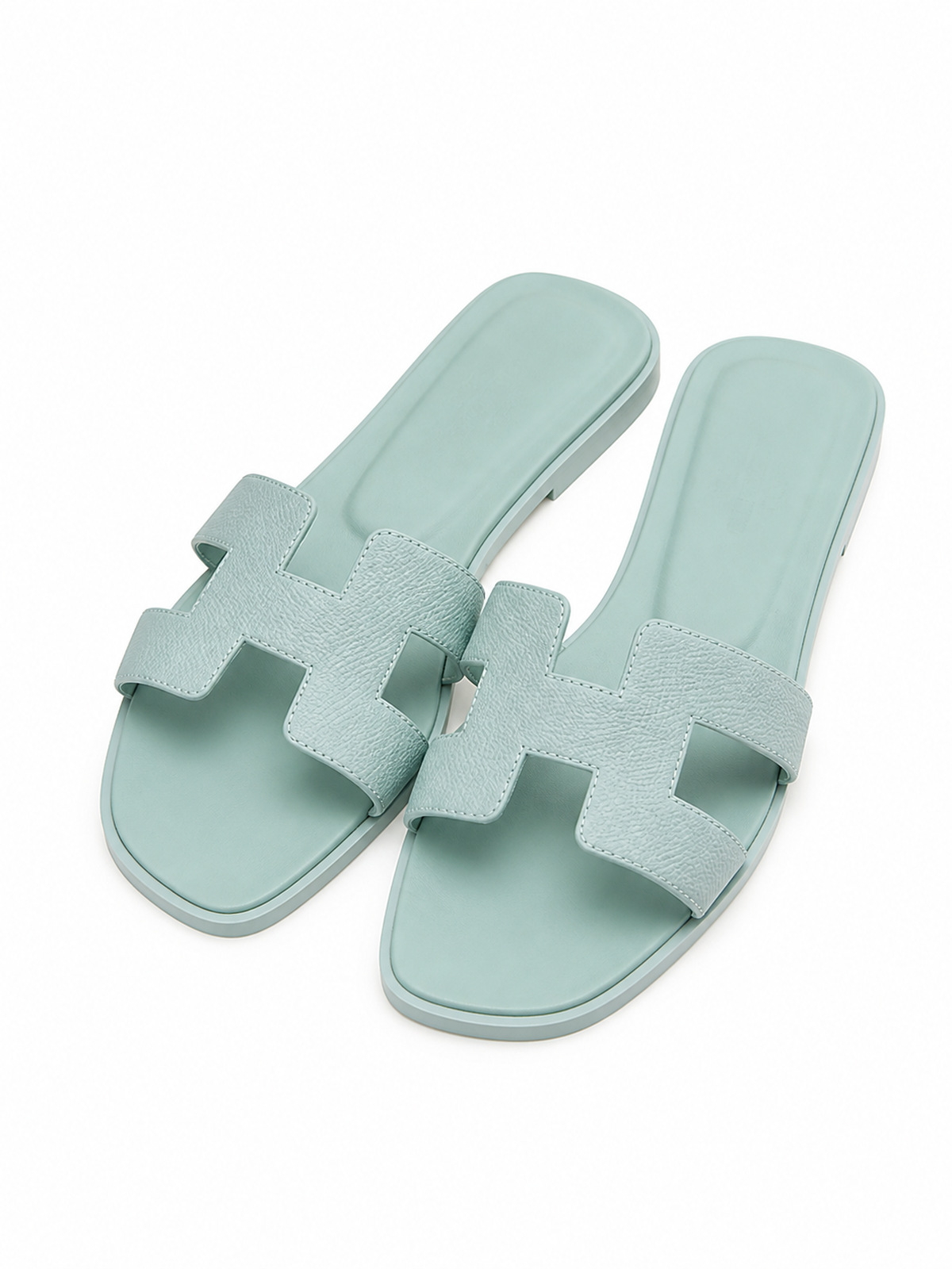 Hermès Sandale Oran Cuir Grainé