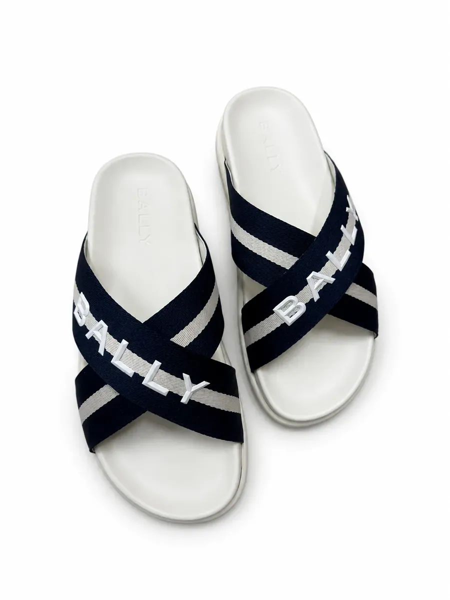 Bally Claquette Sangle Croisée
