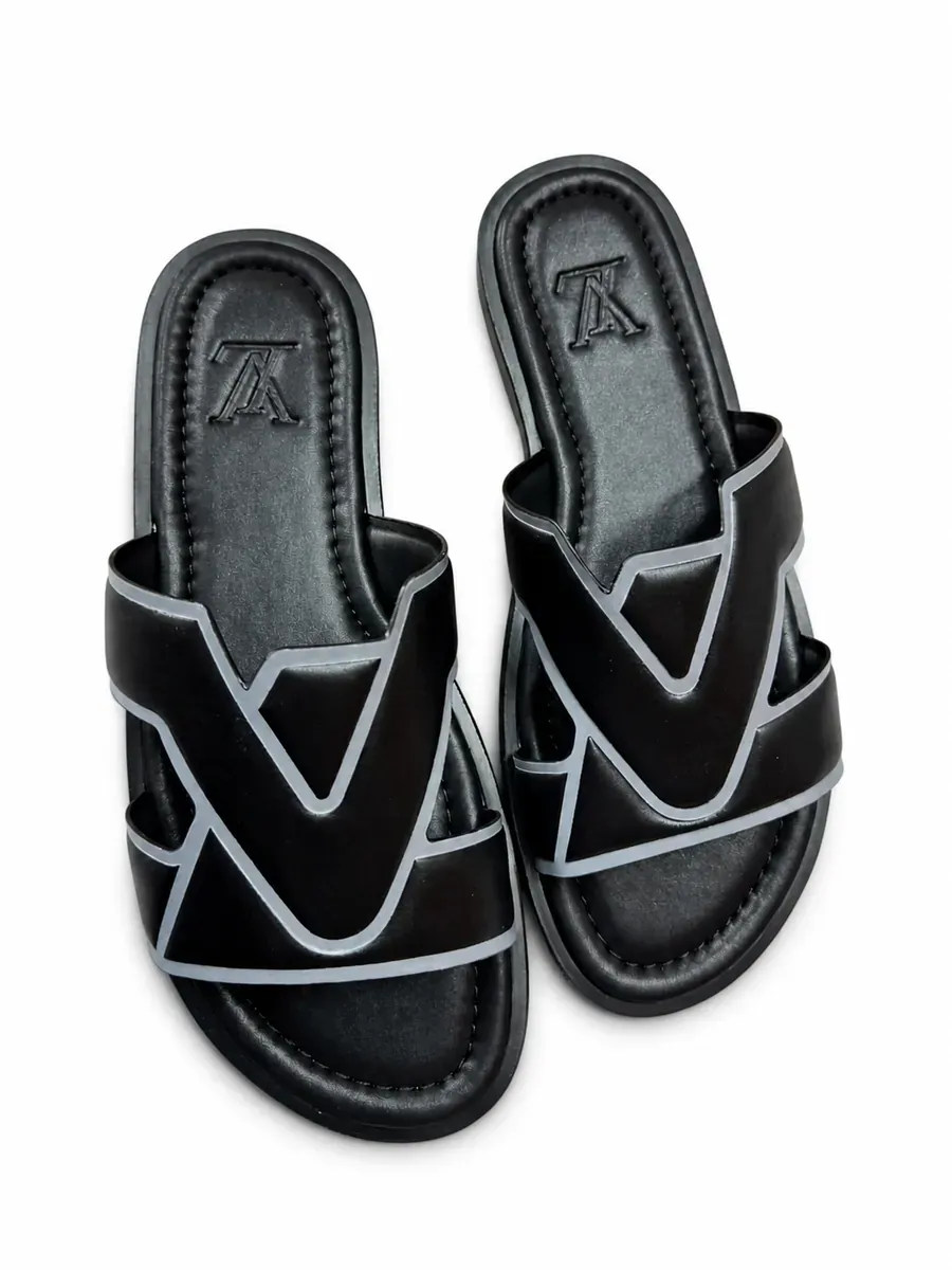 Louis Vuitton Claquette V Croisée